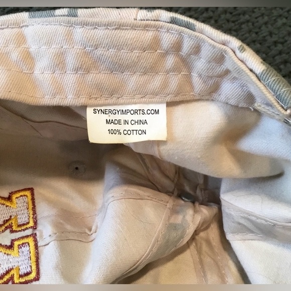 U of M Logo Unisex Pixelated Camouflage Baseball Cap, Cotton, Adj Close; OSFM - Picture 4 of 6